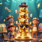 Engage in thrilling gameplay with winnerisland inloggen showcasing vibrant animated gaming elements and crypto coins.