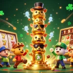 Experience thrilling slots and jackpots with 88xx at this vibrant casino illustration.